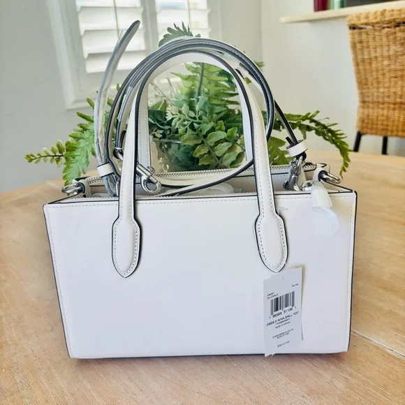 Coach NWT $478  Nina small tote in Chalk 2024 - Picture 5 of 12